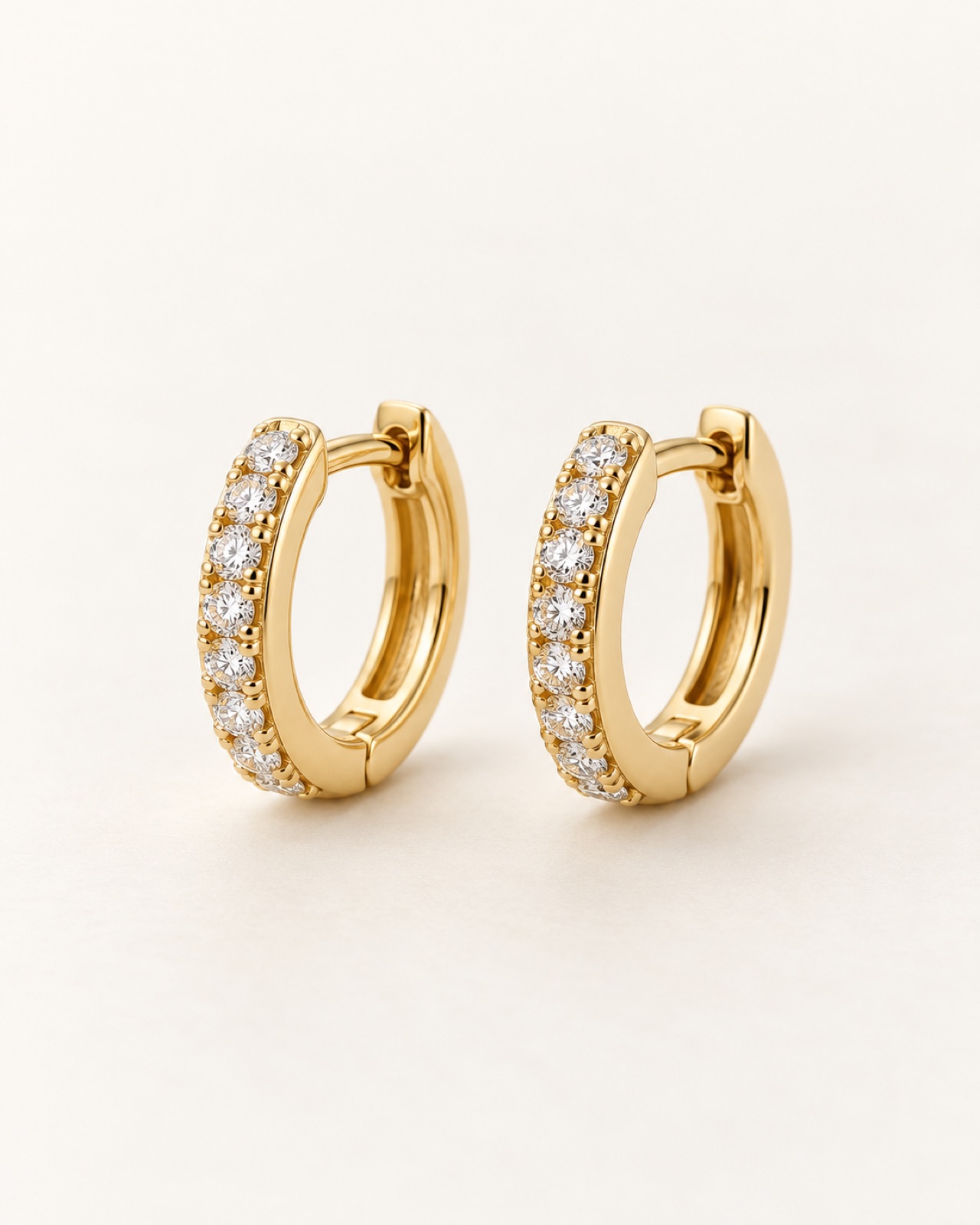 Solene Huggie Hoops